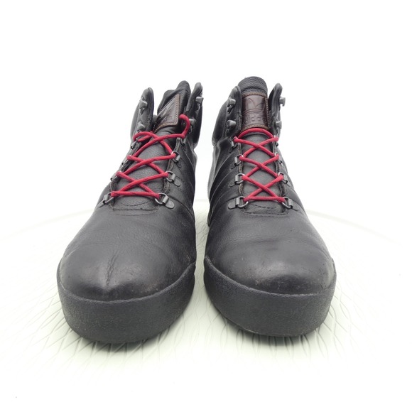 Adidas Jake Blauvelt G56462 Mens US 11 Ankle Boots Black Pink Leather Round Toe - Picture 2 of 10